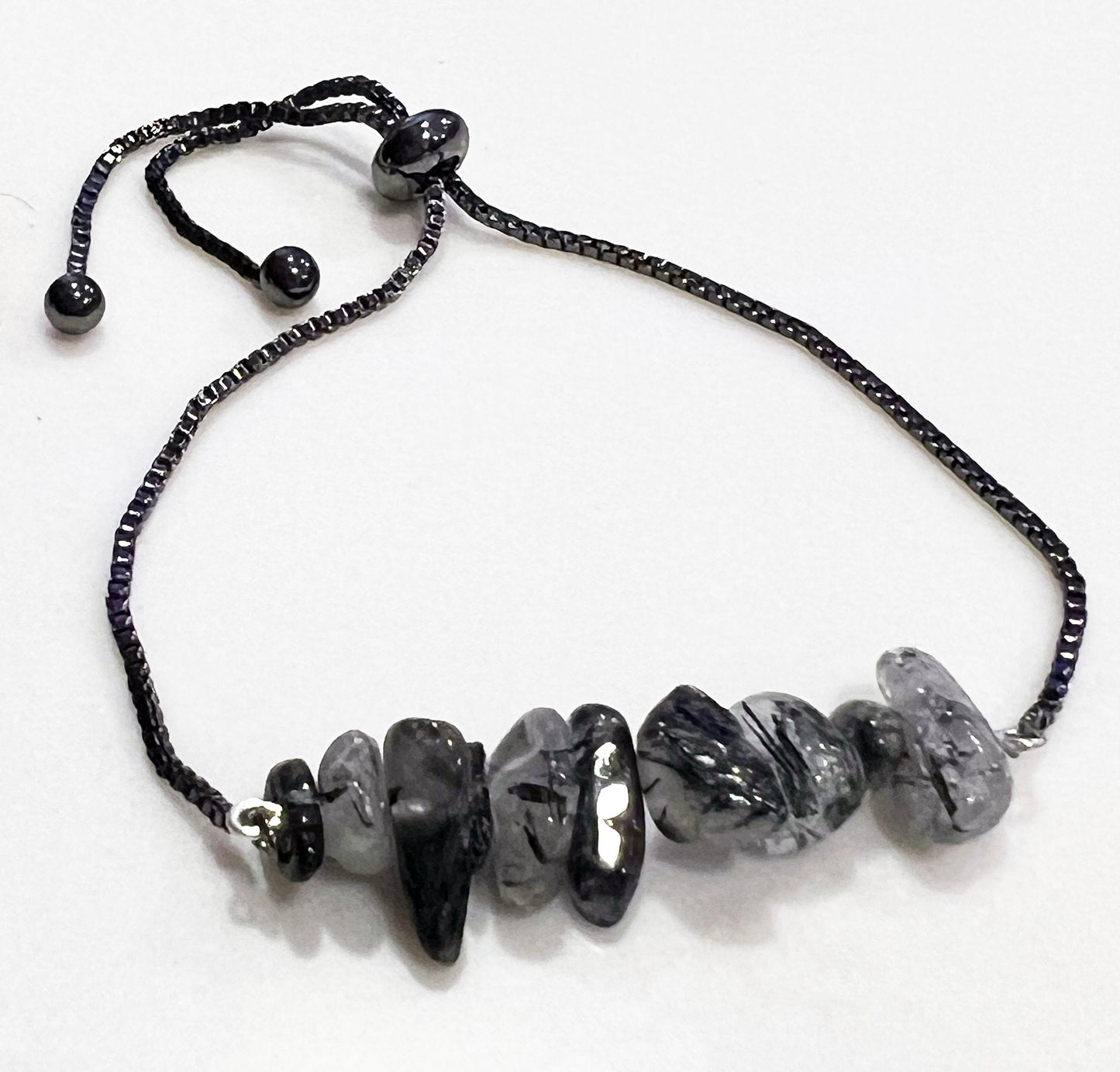 Tourmalinated Bracelet - Tourmalinated Bracelet Adjustable Bracelet