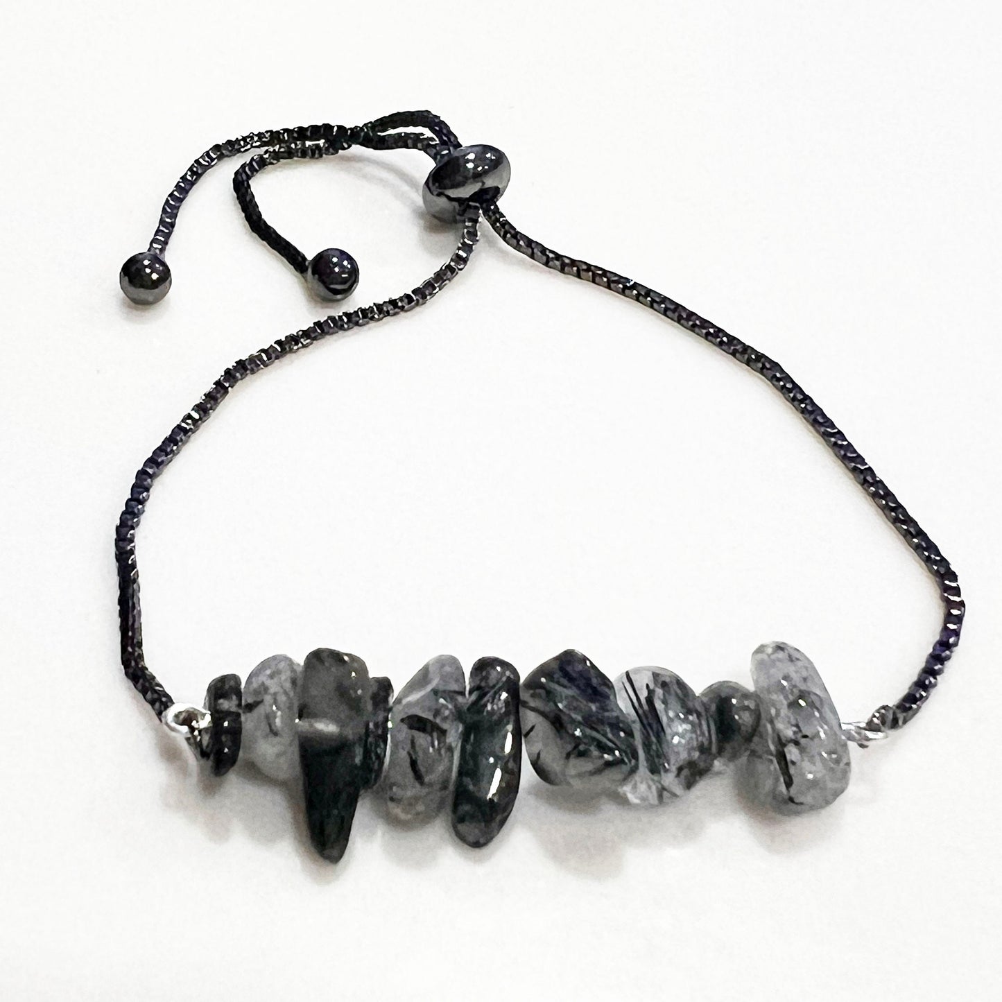 Tourmalinated Bracelet - Tourmalinated Bracelet Adjustable Bracelet