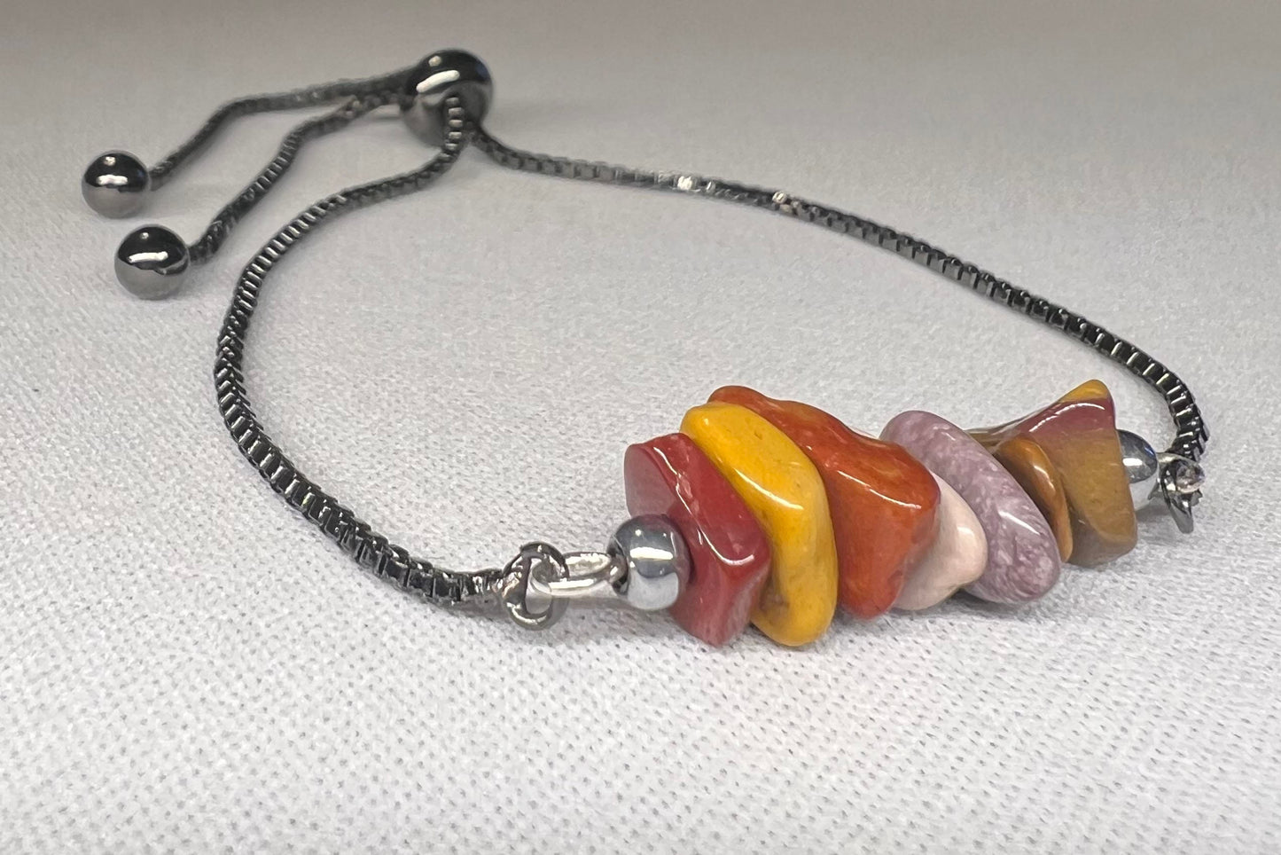 Mookaite Bracelet - Mookaite Adjustable Bracelet
