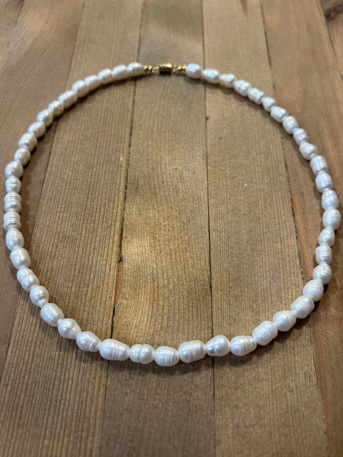 Natural Freshwater Pearl Necklace.