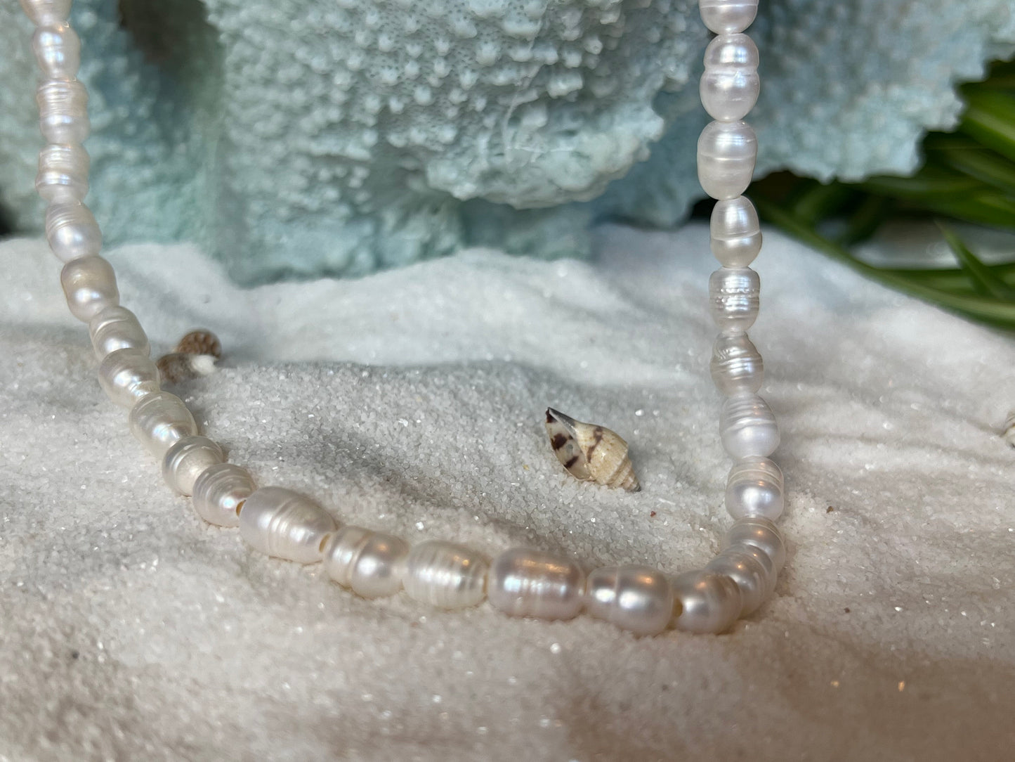 Natural Freshwater Pearl Necklace.