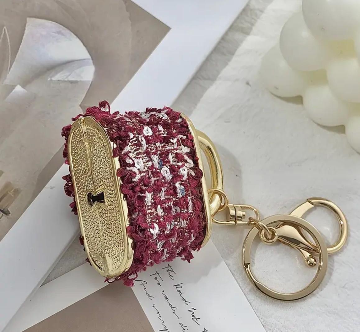 Large Cloth Keychain Purse | Purse Charm | Backpack Pendant Charm
