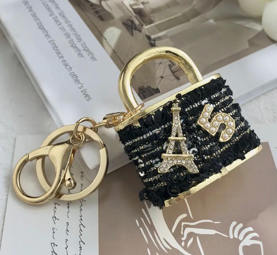 Large Cloth Keychain Purse | Purse Charm | Backpack Pendant Charm