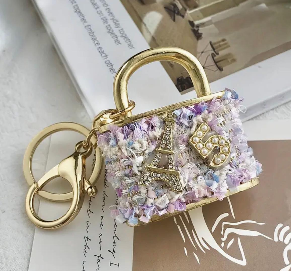 Large Cloth Keychain Purse | Purse Charm | Backpack Pendant Charm